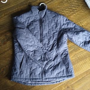 Fleeced lined puffer jacket